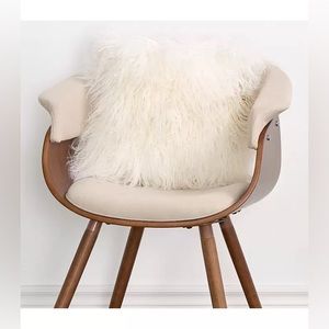 Real lamb fur pillows